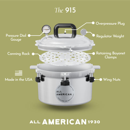 The 915 Pressure Cooker/Canner