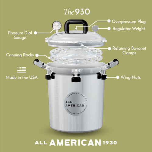 The 930 Pressure Cooker/Canner