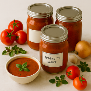 SPAGHETTI SAUCE WITH MEAT