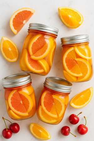 GRAPEFRUIT AND ORANGE SLICES