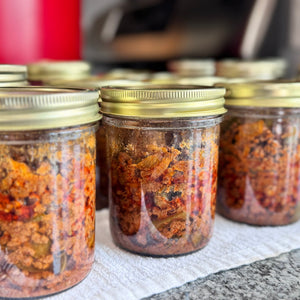 GROUND OR CHOPPED MEAT  (Bear, Beef, Lamb, Pork, Sausage, Veal, Venison)