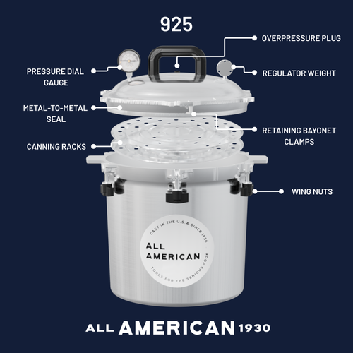 The 925 Pressure Cooker/Canner