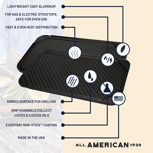 Ultimate Reversible Griddle